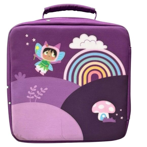 Tonies Toniebox Carrying Case Max Purple Over the Rainbow Zip Storage Carrier. - Picture 3 of 11